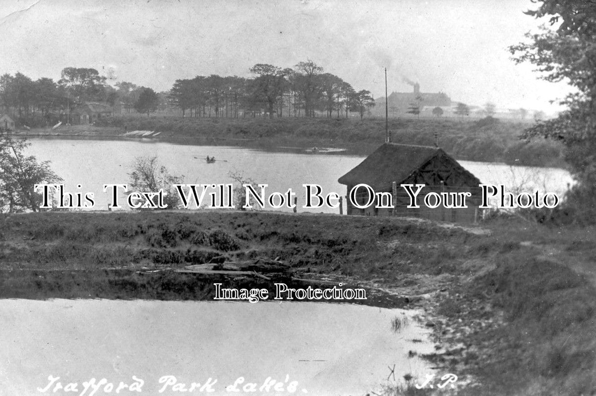 LA 1949 - Trafford Park Lakes, Old Trafford, Salford, Manchester, Lancashire