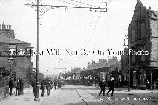 LA 1951 - Keighley Road, Colne, Lancashire c1920