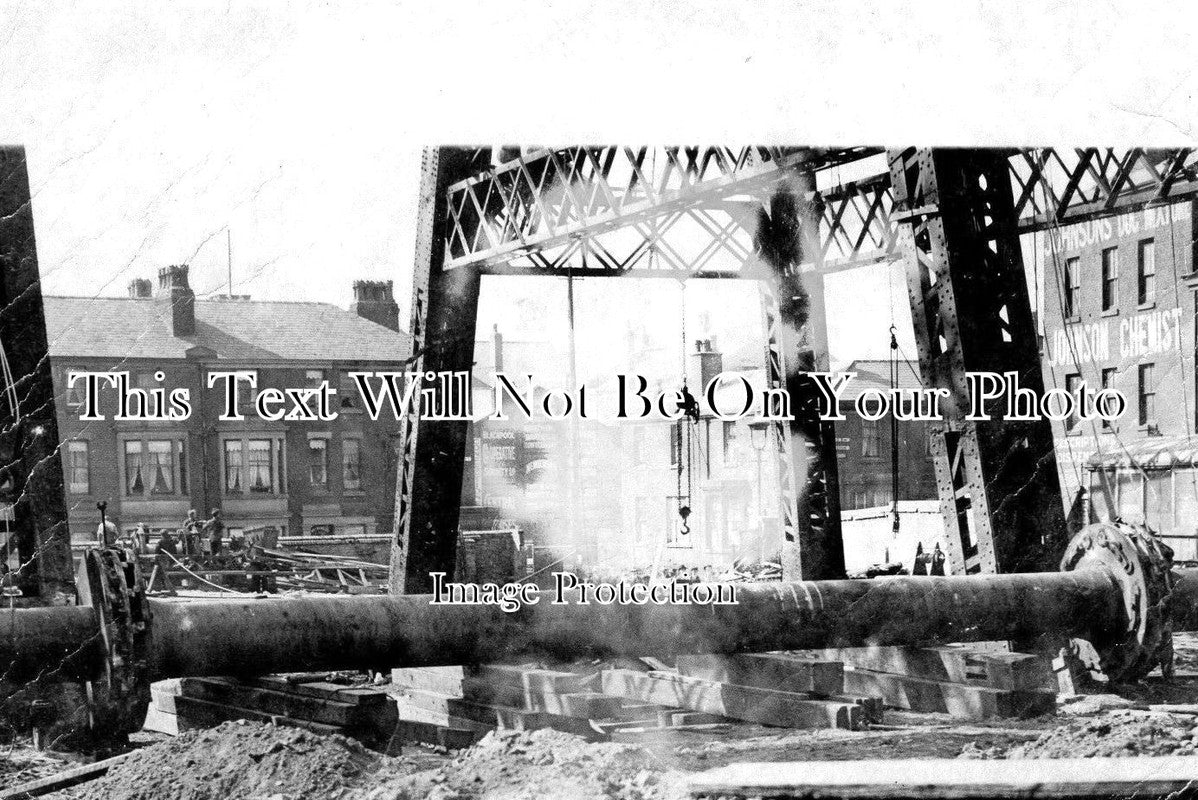 LA 1970 - Taking Down The Big Wheel, Winter Gardens, Blackpool, Lancashire c1929