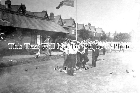 LA 1978 - West End Bowling Club, Lancashire c1911