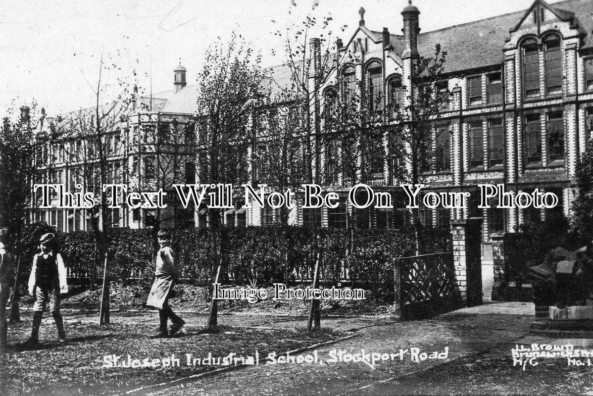 LA 198 - St Josephs Industrial School, Stockport Road, Manchester, Lancashire c1920