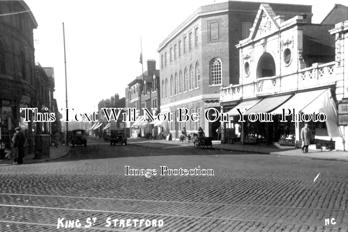 LA 1986 - King Street, Stretford, Lancashire