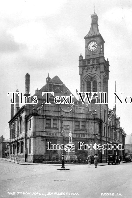 LA 1996 - The Town Hall, Earlestown, Lancashire c1932