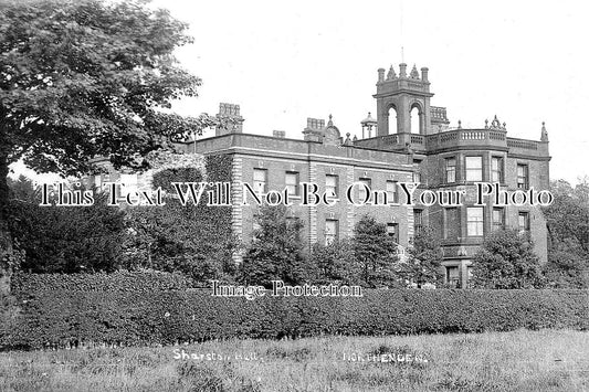 LA 2000 - Sharston Hall, Northenden, Lancashire c1910