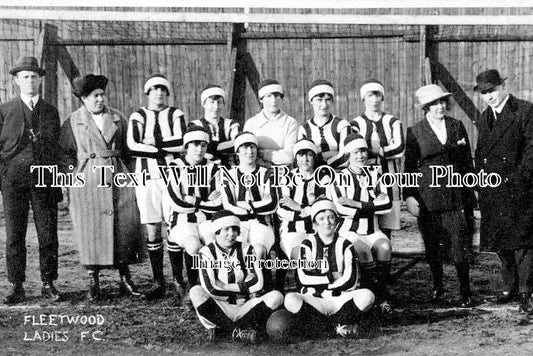 LA 2001 - Fleetwood Ladies Football Club, Lancashire c1921