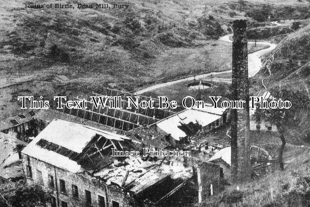 LA 202 - Ruins Of Birtle, Dean Mill, Bury, Lancashire