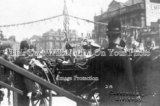 LA 2033 - Visit Of King George VI At St Georges Hall, Liverpool, Lancashire 1913