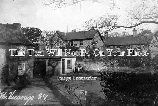 LA 206 - The Vicarage, Eccles, Greater Manchester, Lancashire c1908