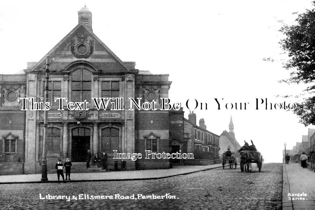 LA 2102 - Library & Ellesmere Road, Pemberton, Lancashire