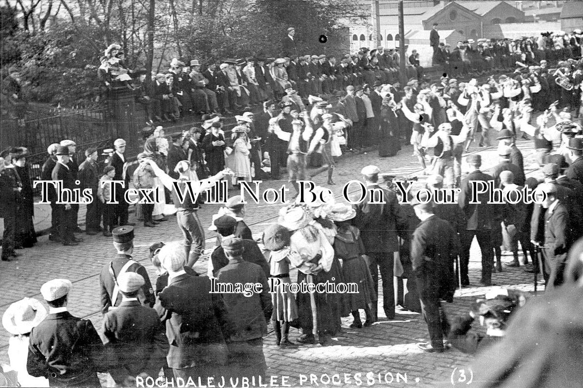 LA 2112 - Rochdale Jubilee Procession, Morris Dancers, Lancashire