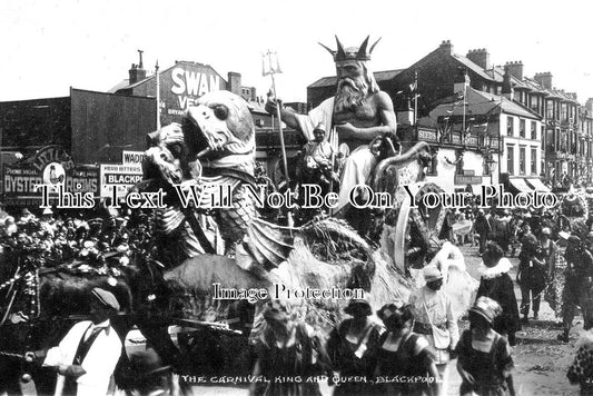 LA 2135 - The Carnival, King & Queen, Blackpool, Lancashire