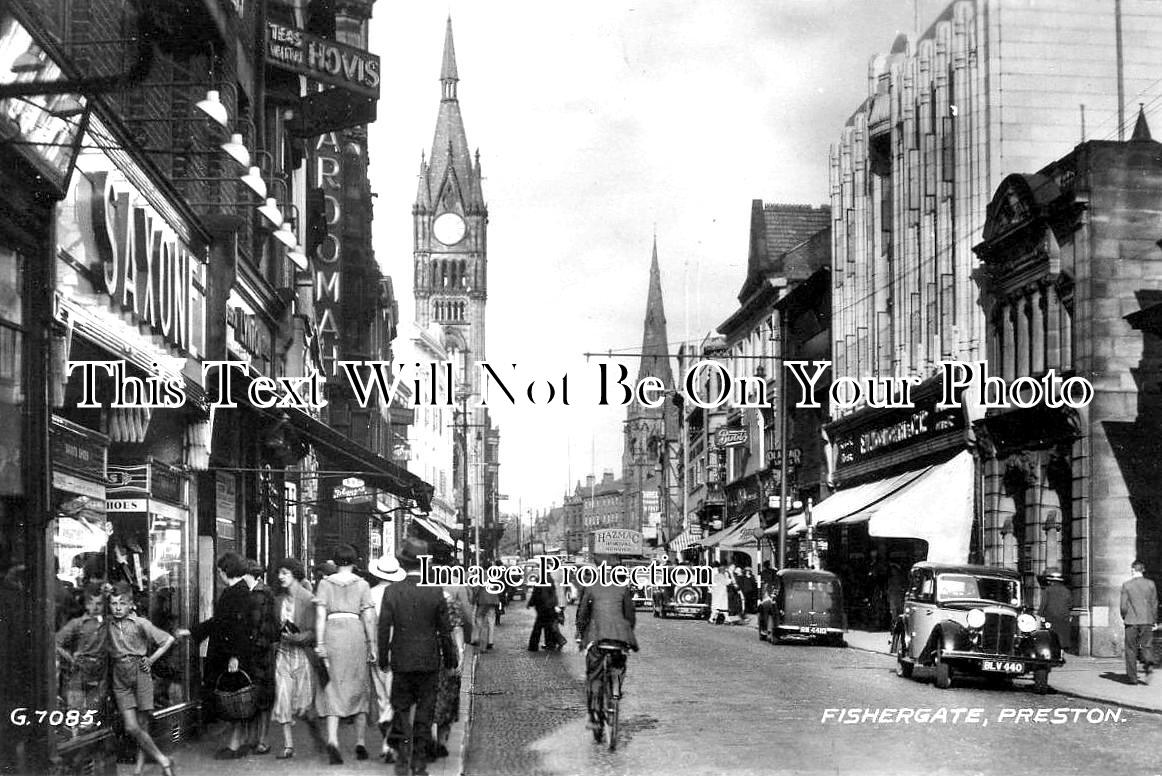 LA 2138 - Fishergate, Preston, Lancashire c1939