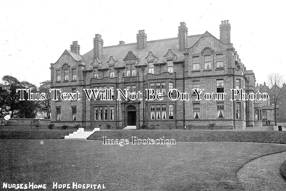 LA 2150 - Nurses Home, Hope Hospital, Salford Union, Lancashire c1915