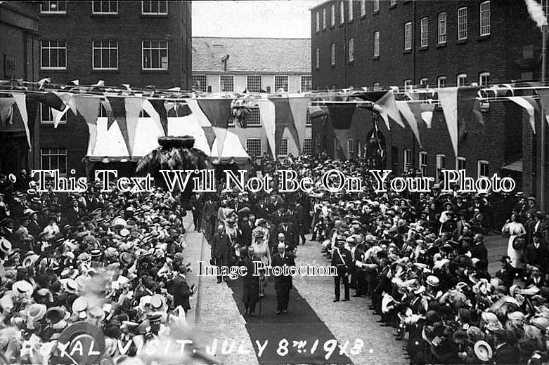 LA 216 - Royal Visit To Preston, Lancashire 1913