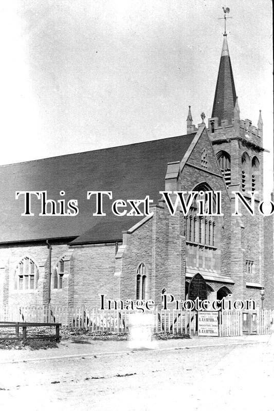 LA 2180 - Claremont Congregational Church, Warley Road, Blackpool, Lancashire