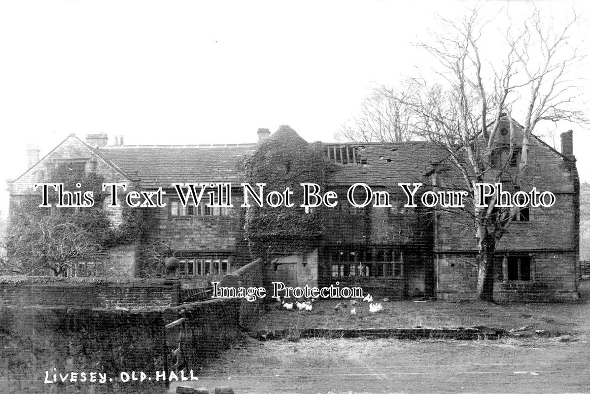 LA 2197 - Livesey Old Hall, Lancashire