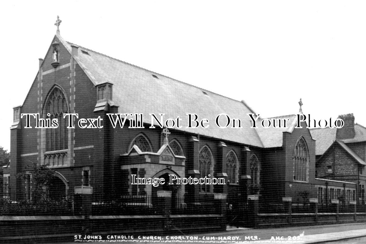 LA 2220 - St Johns Church, Chorlton Cum Hardy, Manchester, Lancashire