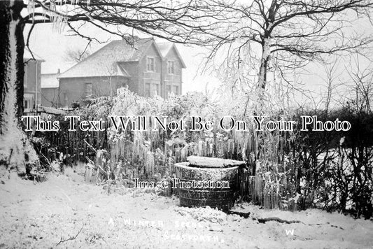 LA 2261 - A Winter Scene, Scotforth, Lancashire