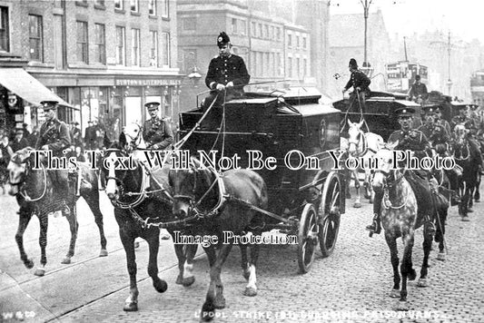 LA 2270 - Guarding Prison Vans During Liverpool Strike, Lancashire 1911