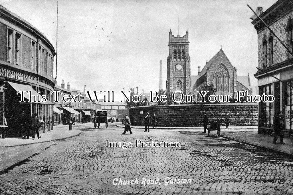 LA 228 - Church Road, Garston, Liverpool, Lancashire c1914