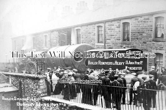 LA 2280 - Boiler Smash, Finsley Gate, Burnley, Lancashire 1907