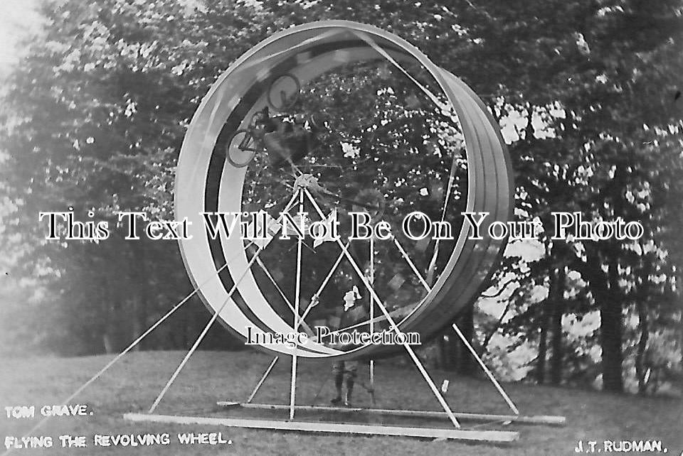 LA 2285 - Tom Grave Revolving Wheel, Barrowford Circus, Lancashire 1904