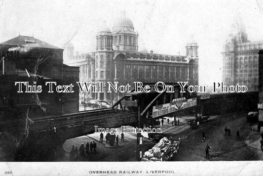 LA 232 - Overhead Railway, Liverpool, Lancashire c1919