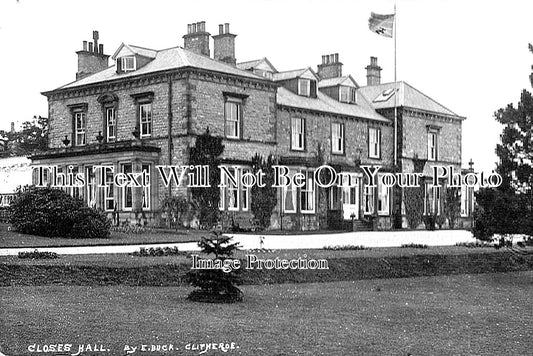 LA 2339 - Closes Hall, Bolton By Bowland, Clitheroe, Lancashire c1916