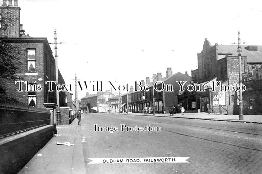 LA 2346 - Oldham Road, Failsworth, Lancashire c1924