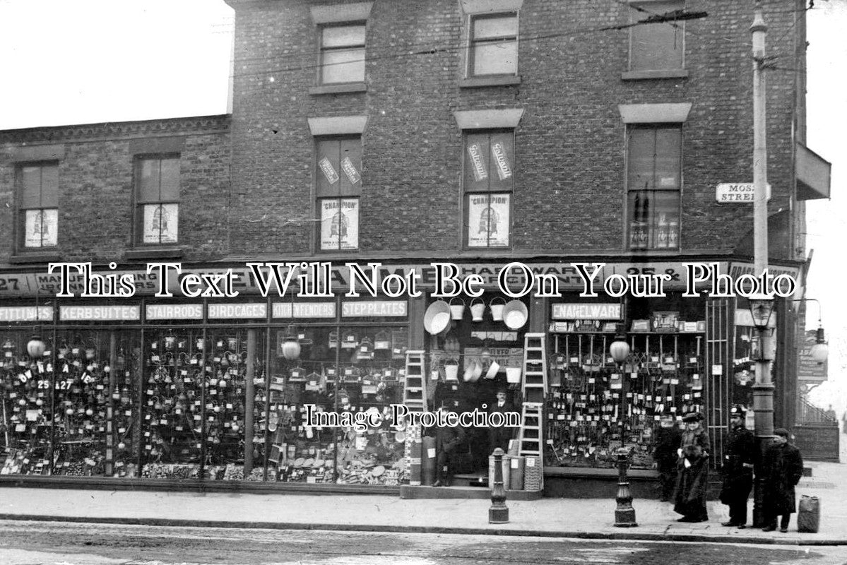 LA 2360 - Owen & Lammie Hardware Store, Moss Street, Garston, Liverpool, Lancashire