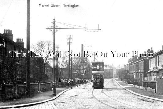 LA 2377 - Market Street, Tottington Bury, Lancashire c1919