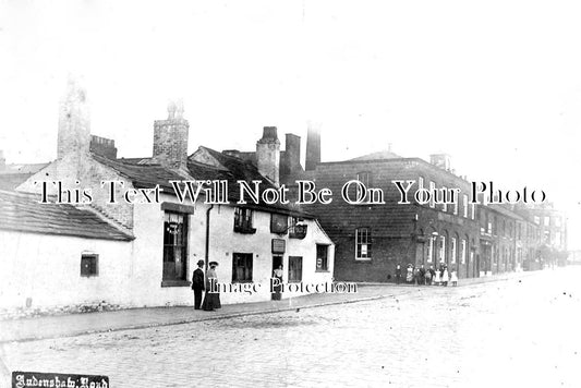 LA 2380 - The Blue Pig Pub, Audenshaw, Lancashire c1905