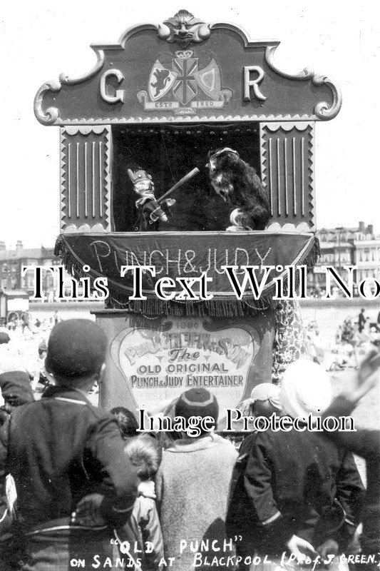 LA 2440 - Punch & Judy, Blackpool, Lancashire