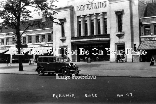 LA 247 - Pyramid Cinema, Sale, Manchester, Lancashire c1935