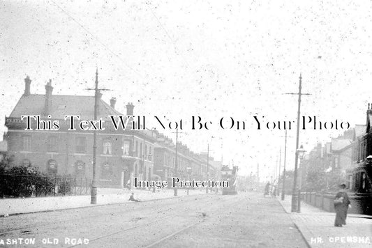 LA 2472 - Ashton Old ROad, Openshaw, Manchester, Lancashire c1905