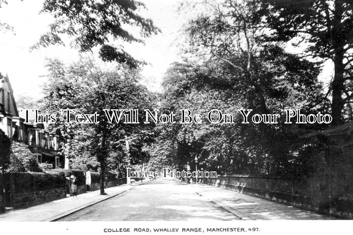 LA 2483 - College Road, Whalley Range, Manchester, Lancashire