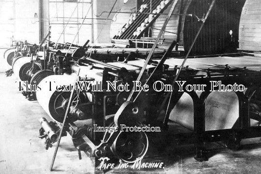 LA 2486 - Cotton Mill, Tape Sizing Machine, Lancashire c1909