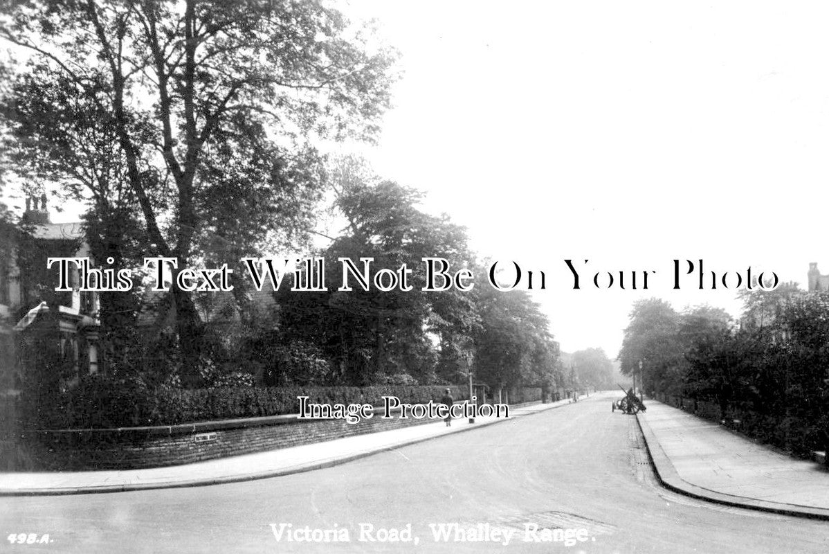 LA 2492 - Victoria Road, Whalley Range, Manchester, Lancashire