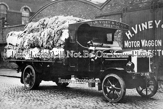 LA 2495 - H Viney & Co Motor Waggon, Preston, Lancashire