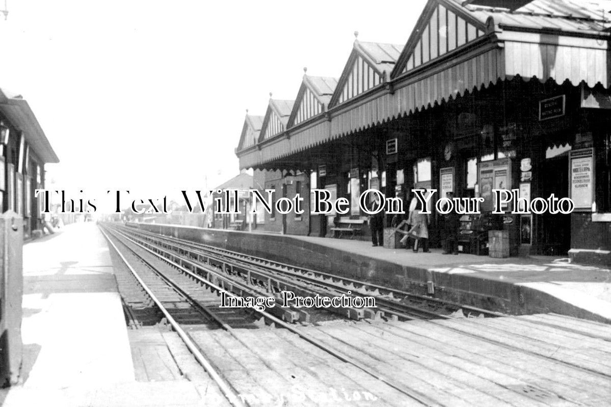 LA 2502 - Formby Railway Station, Lancashire