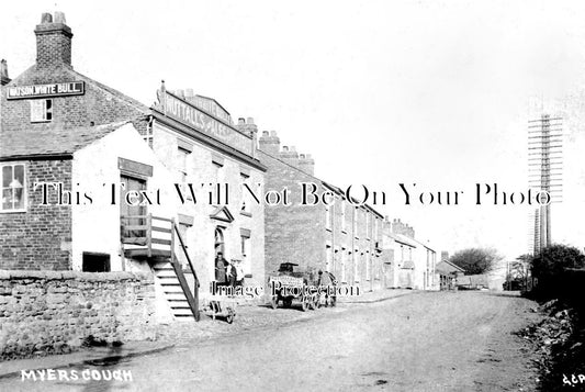 LA 2531 - The White Bull Pub, Myerscough, Lancashire