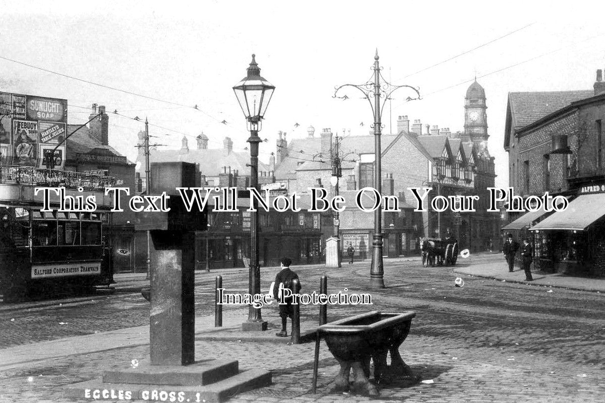 LA 2556 - The Cross, Eccles, Lancashire