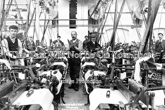 LA 2618 - Burnley Cotton Mill, Lancashire c1906