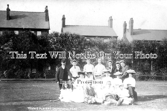 LA 2621 - Tennis Players, Crumpsall Park, Manchester, Lancashire