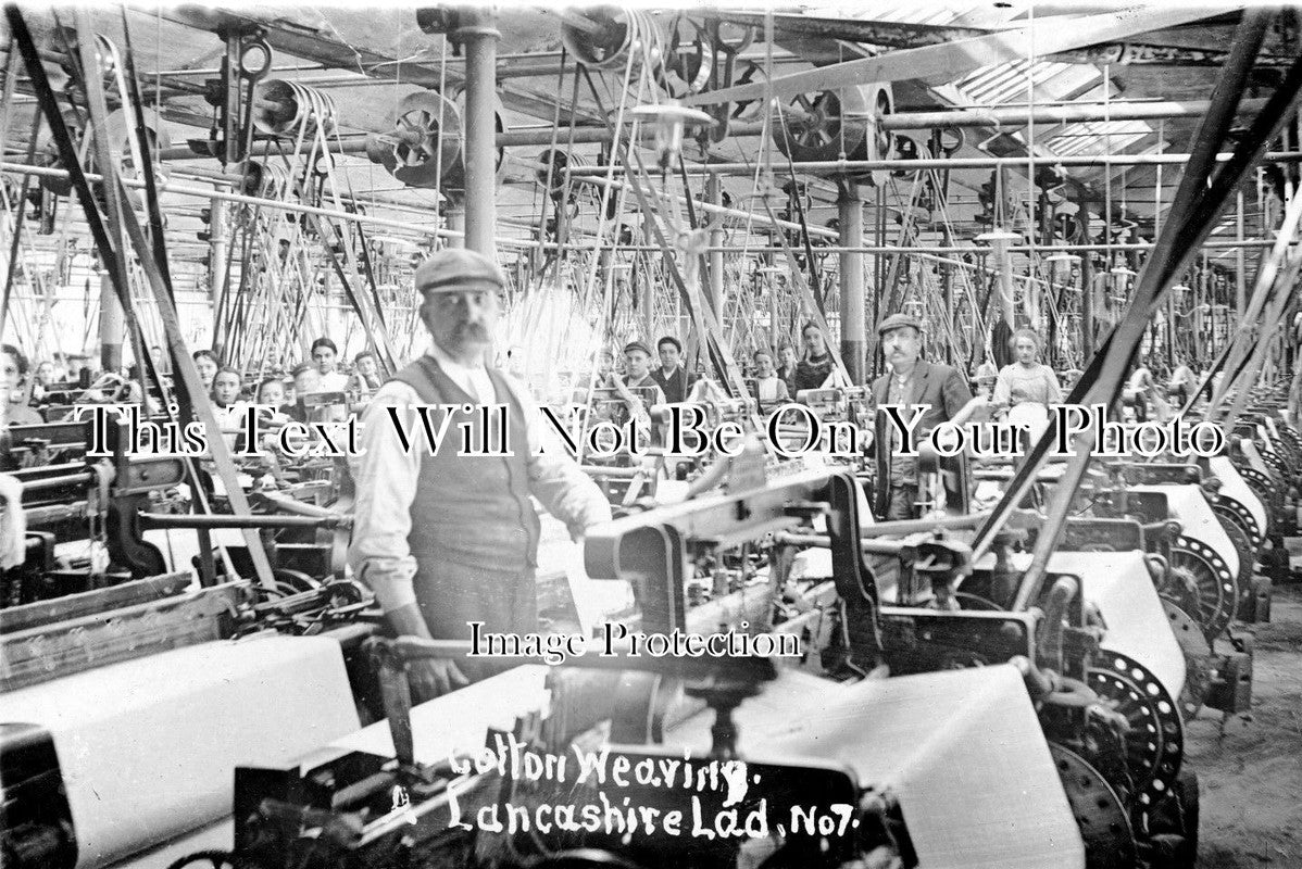 LA 2634 - Burnley Cotton Weaving, Lancashire