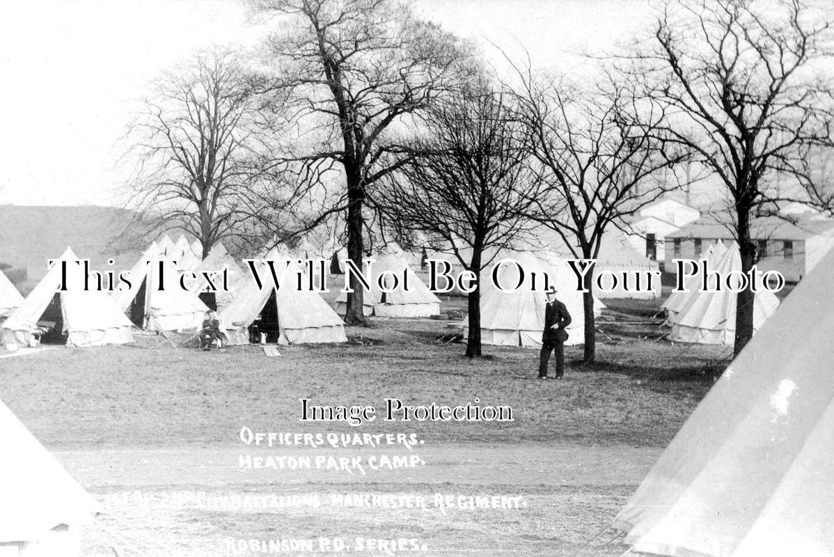 LA 2636 - 1st & 2nd City Battalions Manchester Regiment, Heaton Park Camp