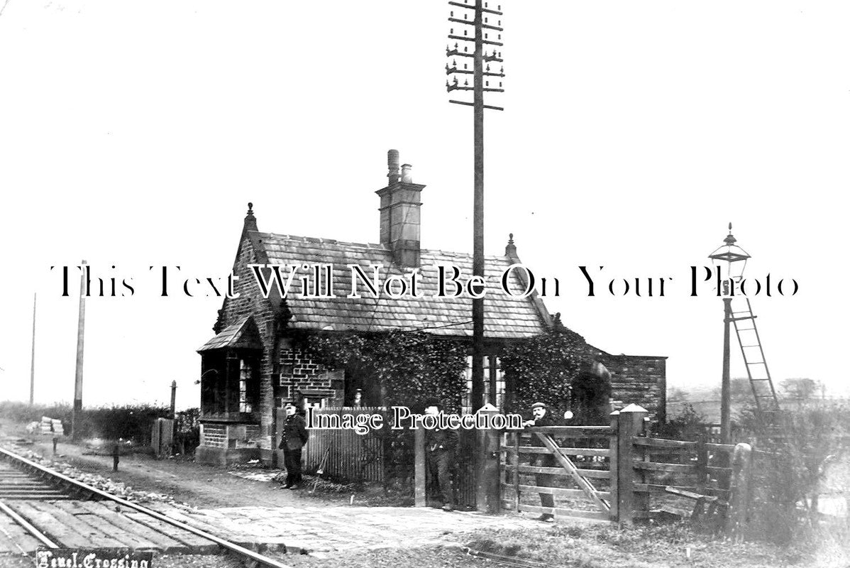 LA 2649 - The Railway Level Crossing, Ashton Under Lyne, Lancashire