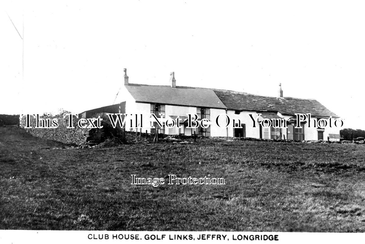 LA 2675 - Club House, Golf Links, Jeffry, Longridge, Lancashire c1926