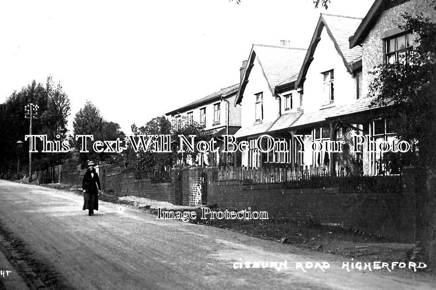 LA 2716 - Cisburn Road, Higherford, Lancashire c1920