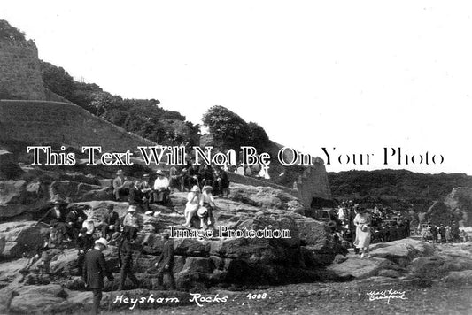 LA 2717 - Heysham Rocks, Lancashire